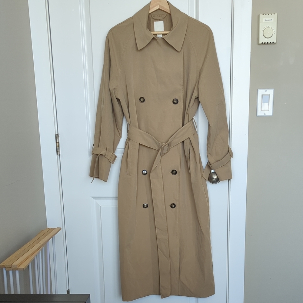 Double-Breasted Trench Coat